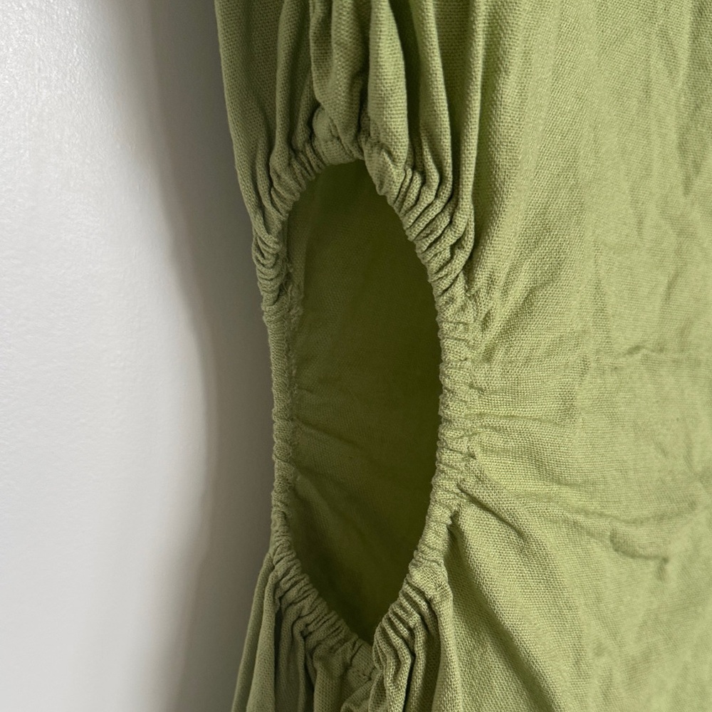 Princess Polly Light Green Sleeveless Mini Dress - Picture 3 of 6